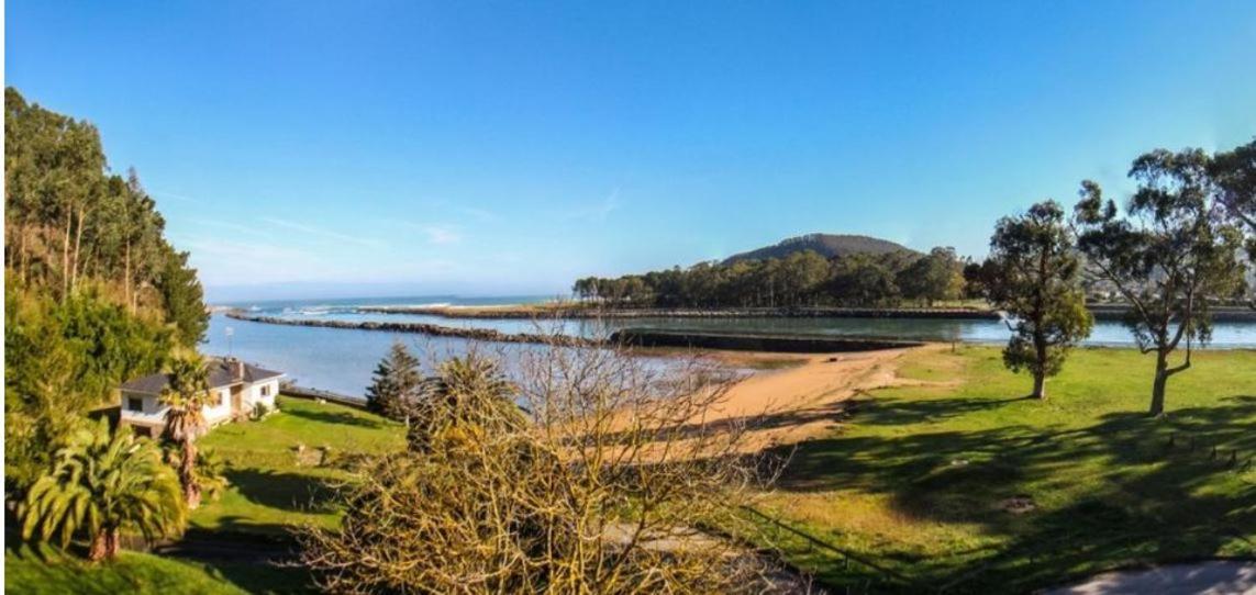 Playa Del Puntal Villaviciosa Asturias Lujo Primera Linea Playa Exteriér fotografie