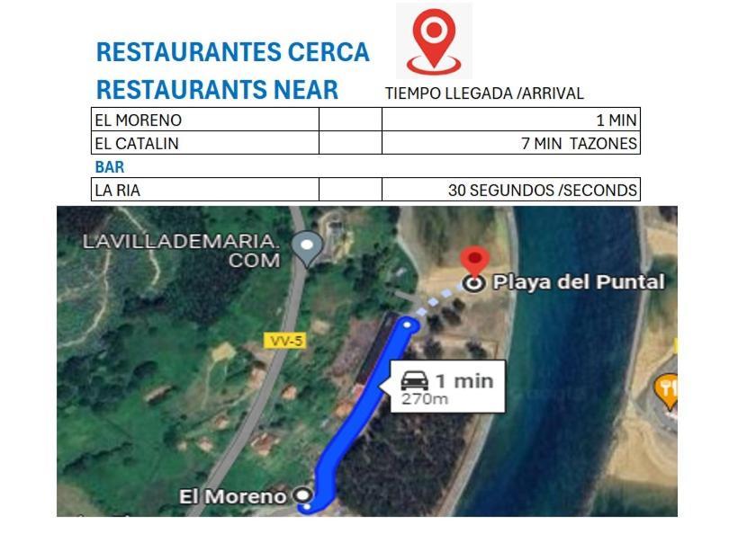 Playa Del Puntal Villaviciosa Asturias Lujo Primera Linea Playa Exteriér fotografie