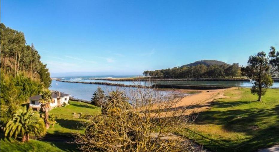 Playa Del Puntal Villaviciosa Asturias Lujo Primera Linea Playa Exteriér fotografie